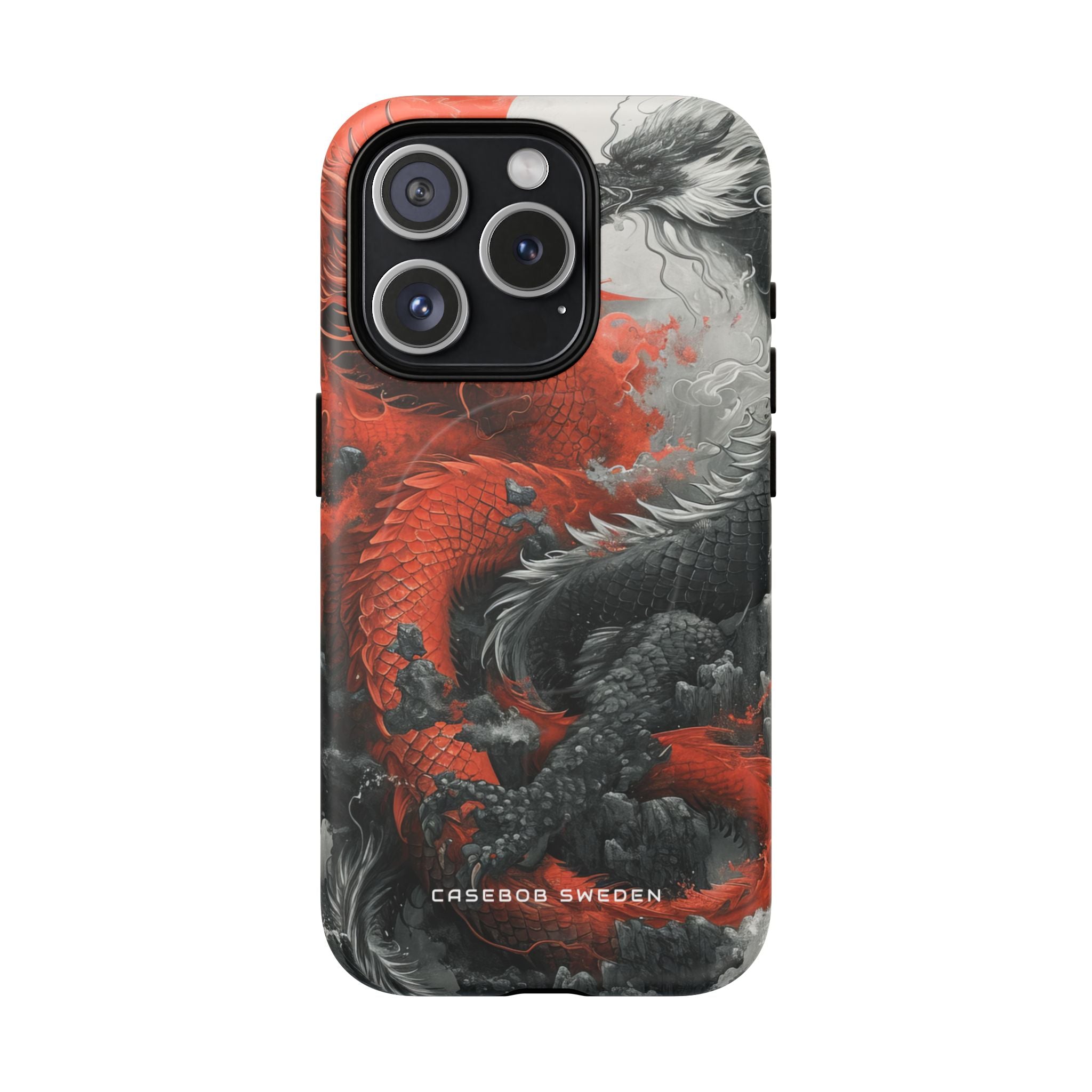 Zen Dragon Harmony iPhone 15 | Tough+ Phone Case