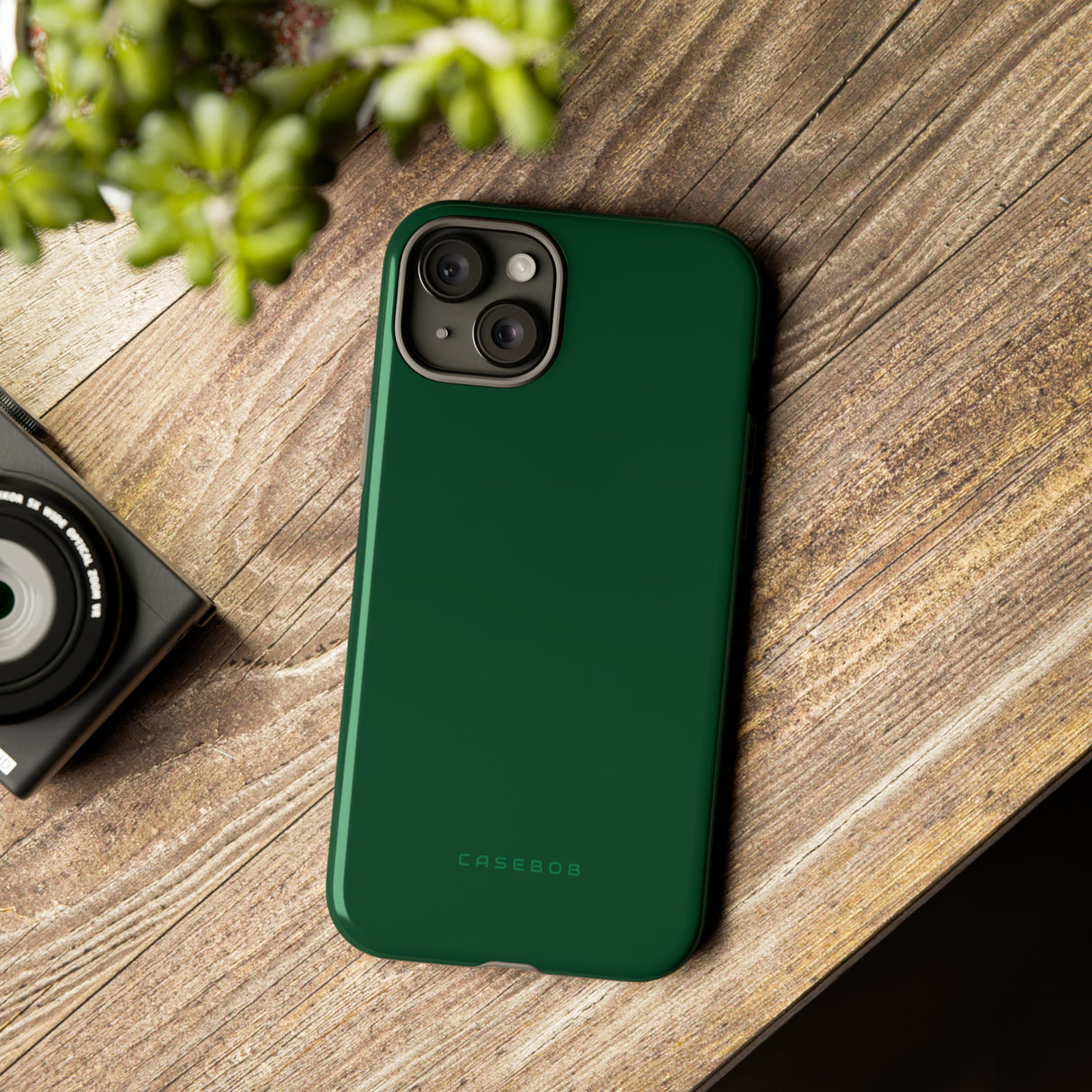 British Racing Green - Schutzhülle fürs Handy