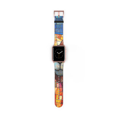Sunglass Llama Mosaic - Watch Band