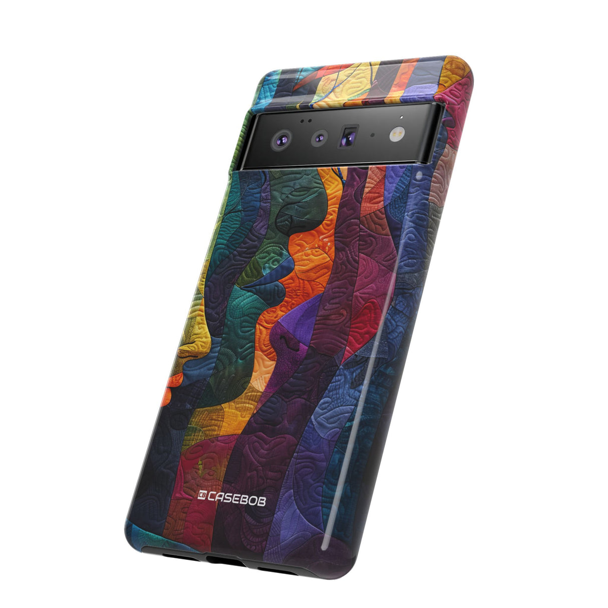 Interwoven Vibrance | Protective Phone Case for Google Pixel