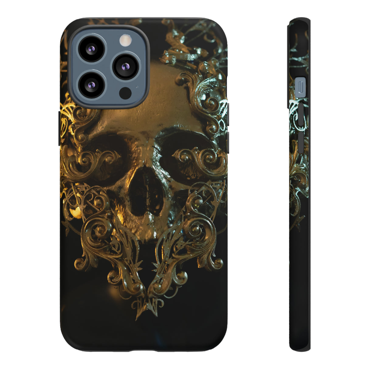 Golden Skull Trooper - Schutzhülle fürs Handy