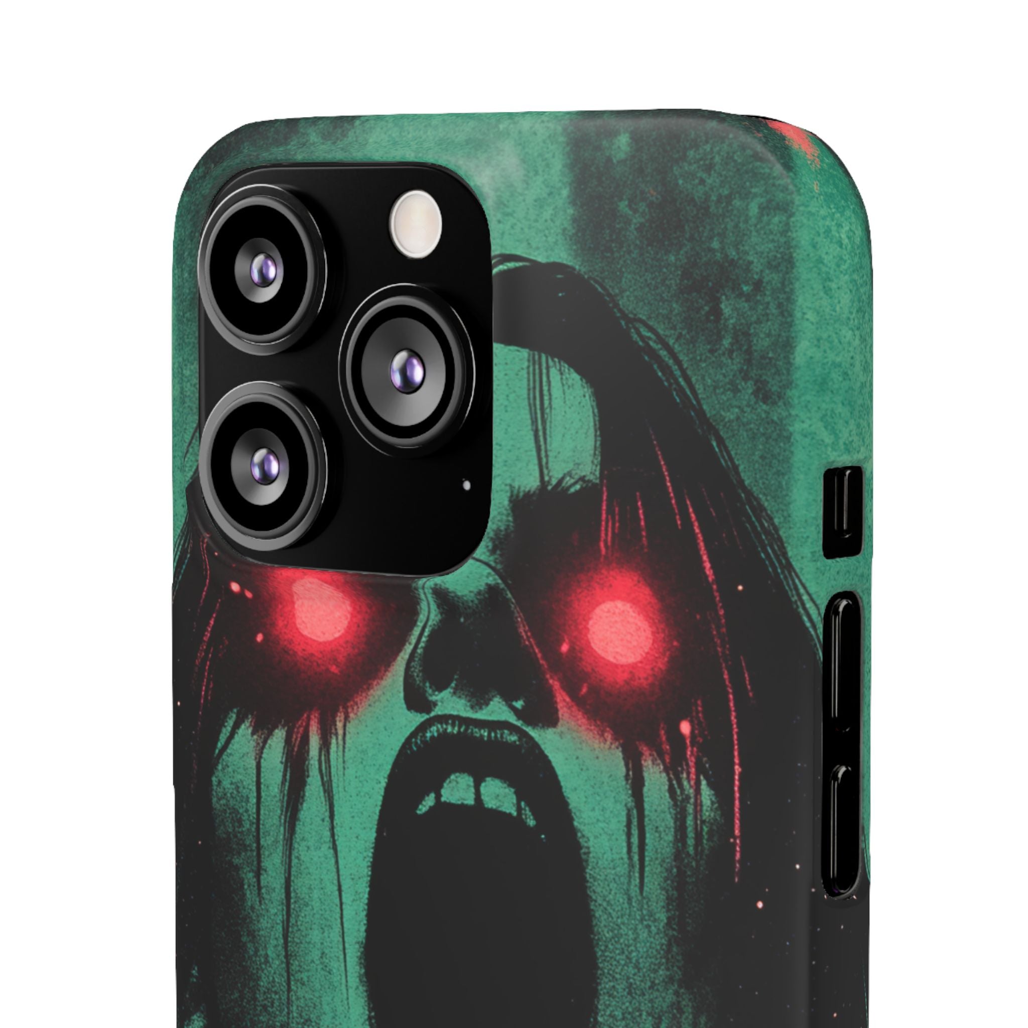 Haunting Glow of Gothic Eyes iPhone 13 - Slim Phone Case