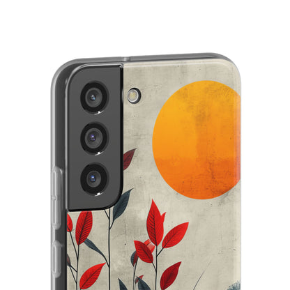 Gray Sunscape - Flexi Samsung S22 Phone Case