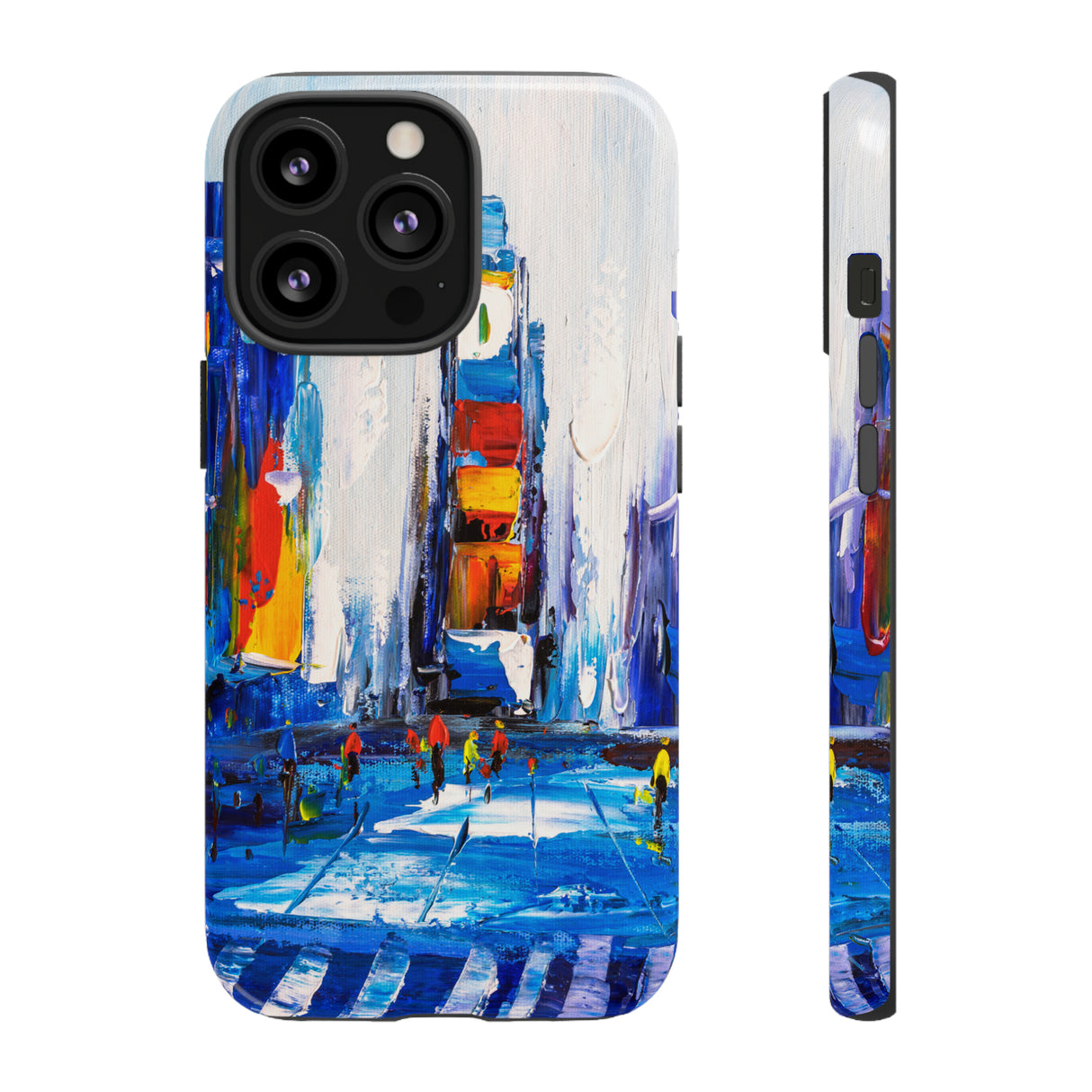 Oil Painting - City View of New York - Protective Phone Case