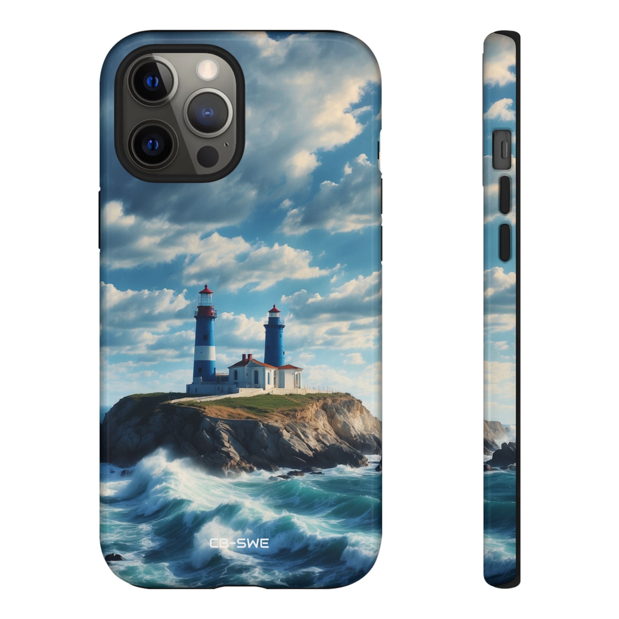 Lighthouse Guards Waves - iPhone Case