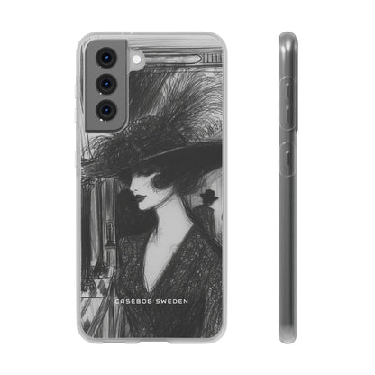 Timeless Elegance in Monochrome Samsung S21 - Flexi Phone Case