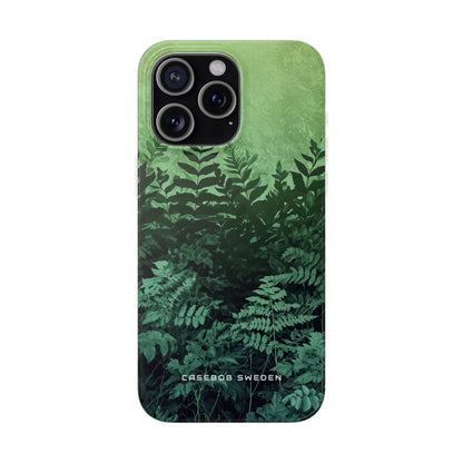 Gradient Fernscape Lush iPhone 15 - Flexi Phone Case