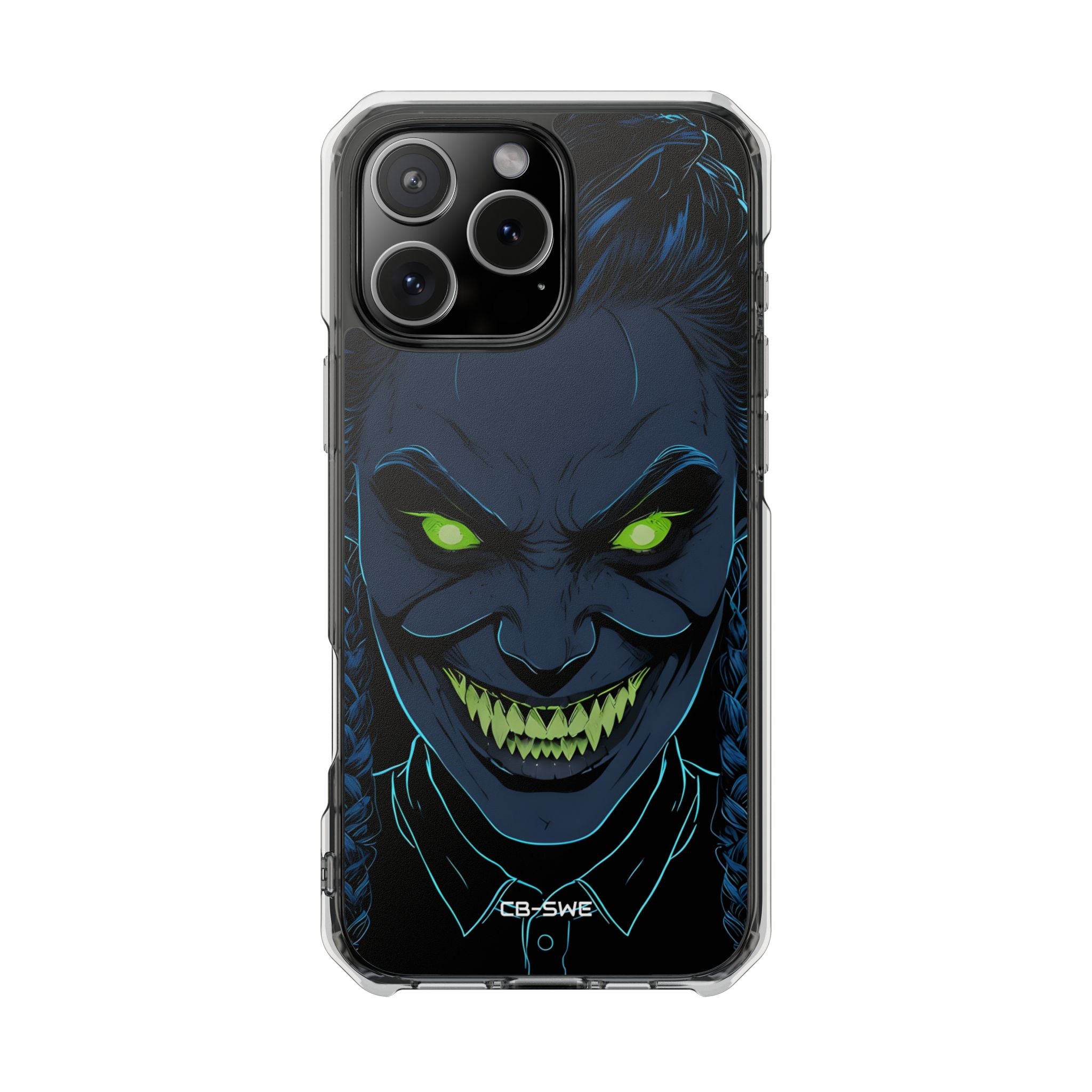 Glowing Eyes Dark Fiend iPhone Case - Impact