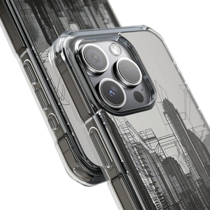 Urban Wireframe - Phone Case for iPhone