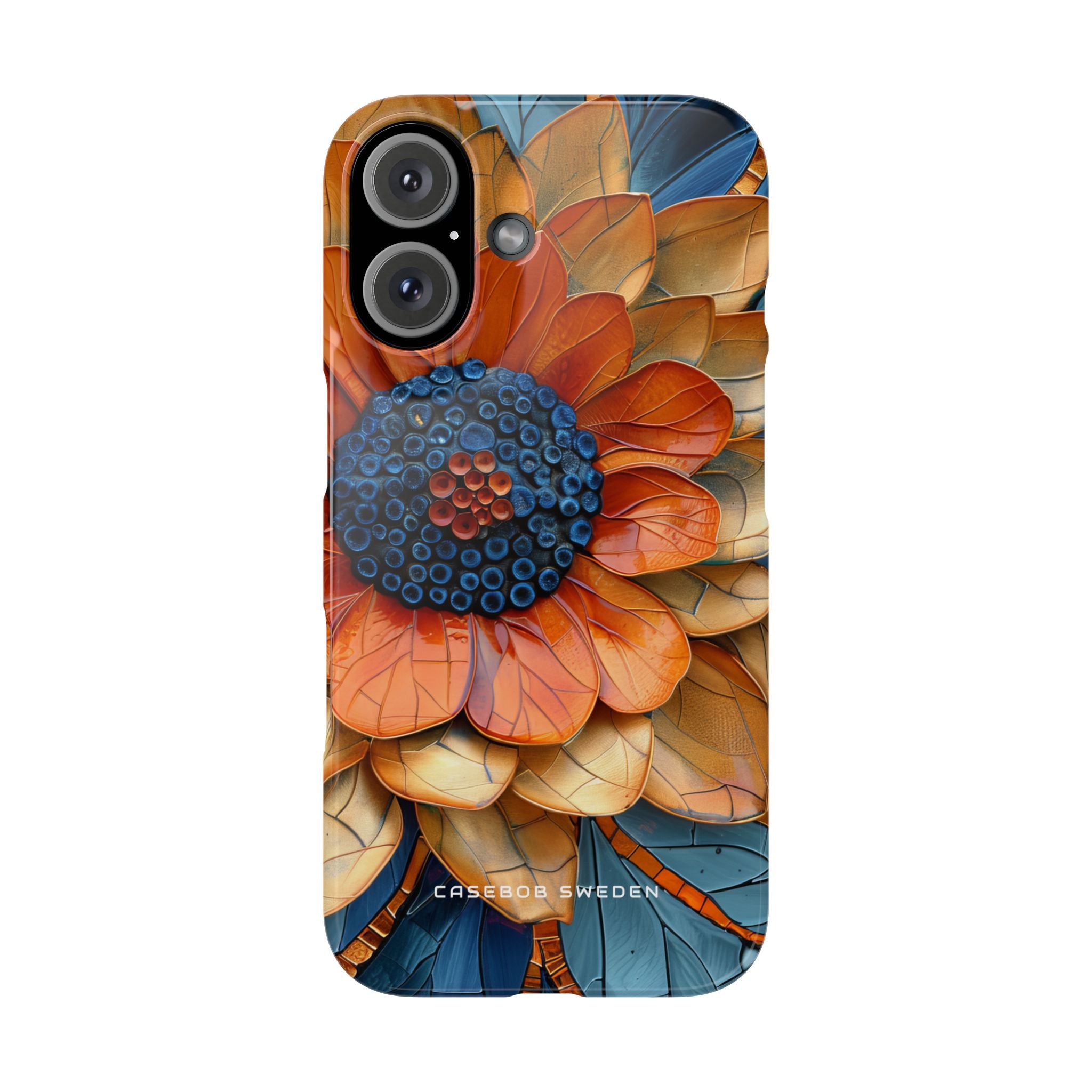 Mosaic Blossom Harmony iPhone 16 - Slim Phone Case