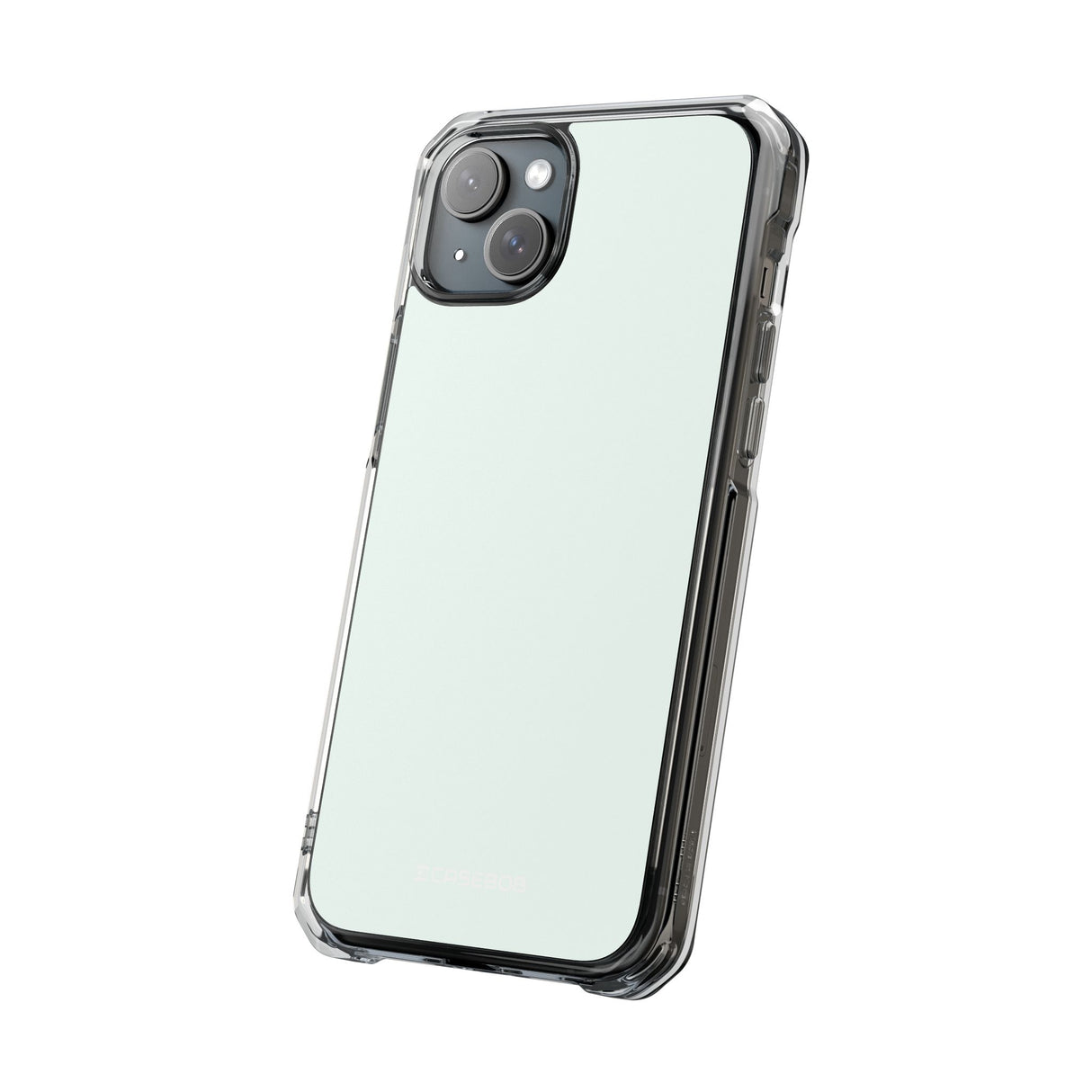 Mint Cream | Handyhülle für iPhone (Clear Impact Case – Magnetisch) 