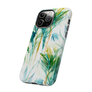 Watercolor Tropical Trees - Protective Phone Case