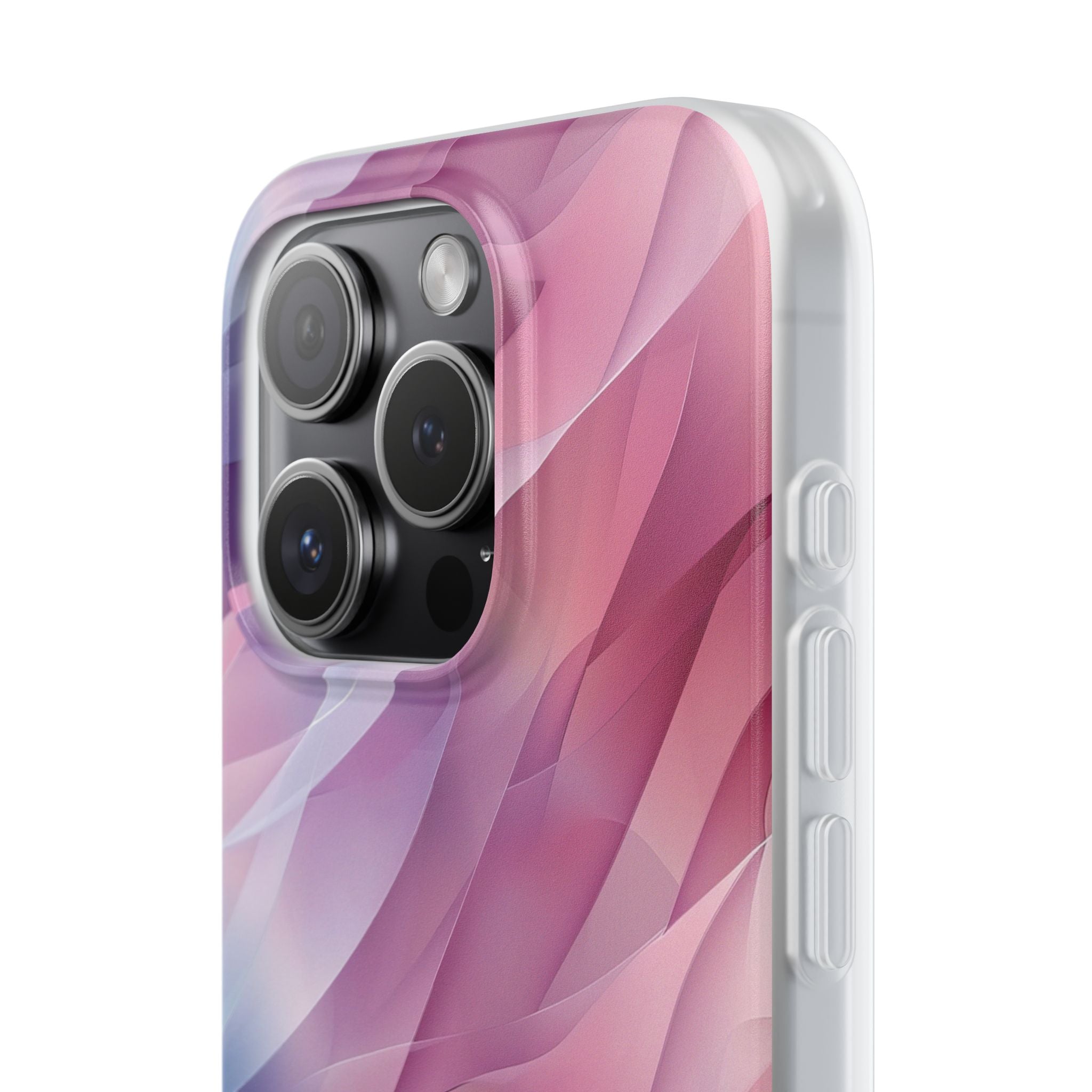 Pink Wave iPhone 15 Pro Case - Soft