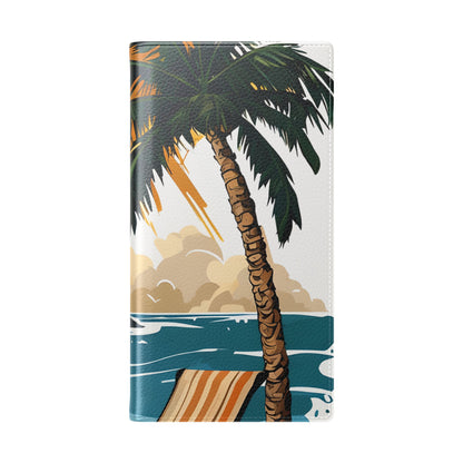 Palm Sunscape - Samsung S23 Ultra Case - Lompakkokotelo
