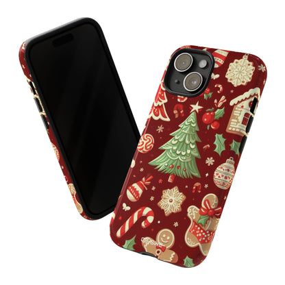 Gingerbread Smiles Shine - iPhone Case