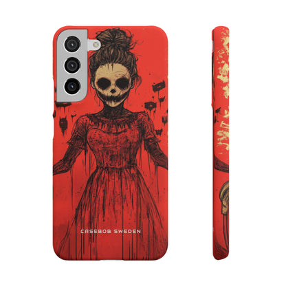 Haunting Scarlet Descent Samsung S22 - Slim Phone Case