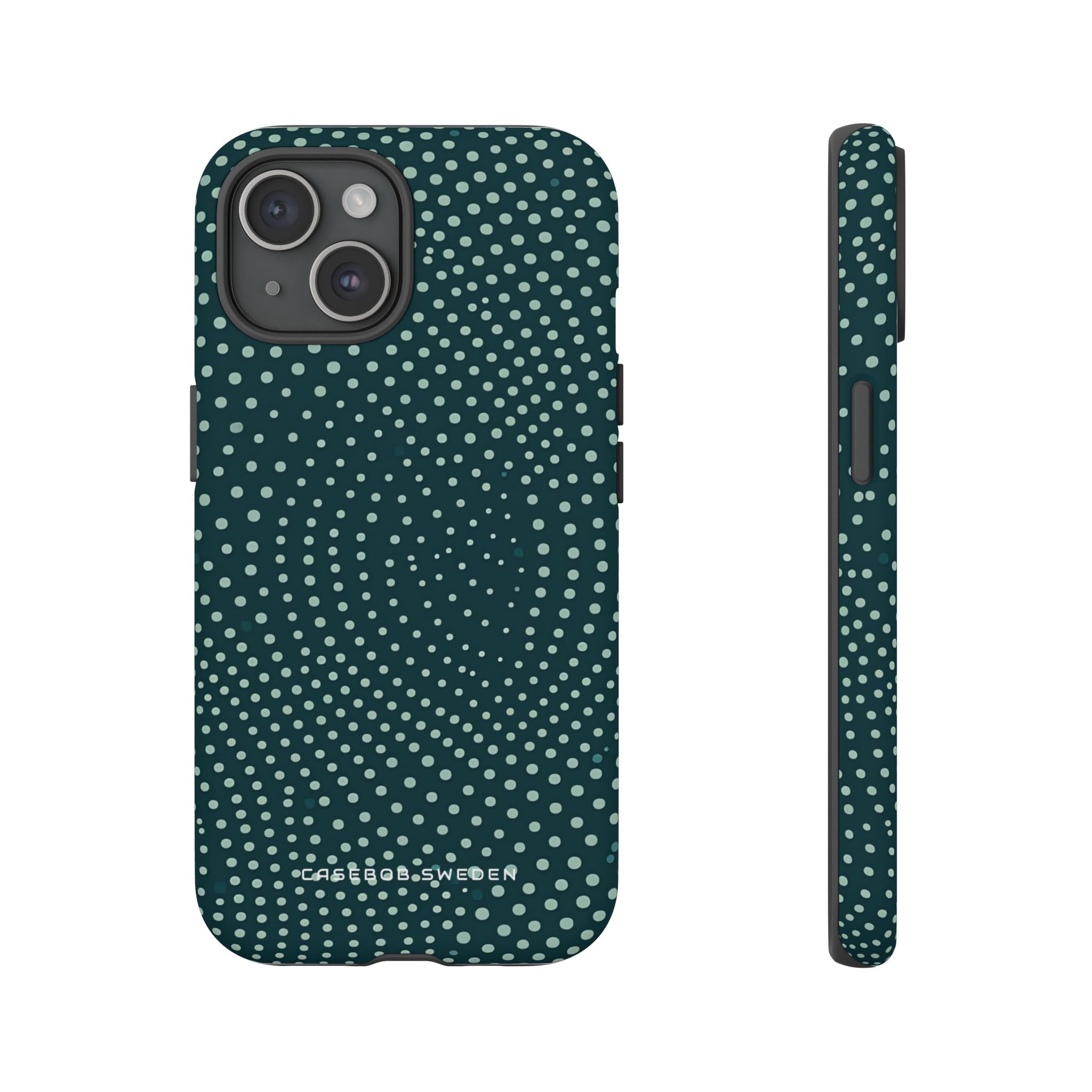 Teal Rippleflow iPhone 15 - Tough Phone Case