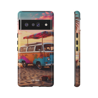 **Van Rests at Shore** - Google Pixel Case