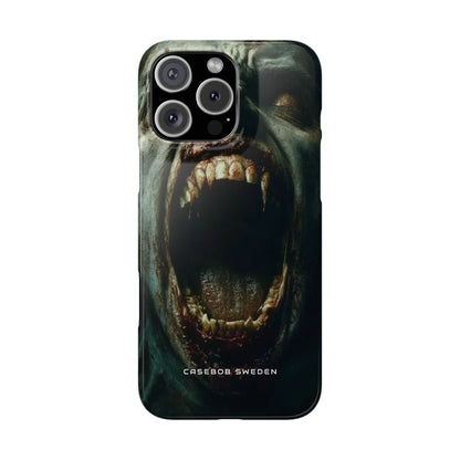 Gothic Wail of Decay iPhone 16 - Slim Phone Case