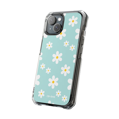 Daisies On Blue iPhone Case - Impact