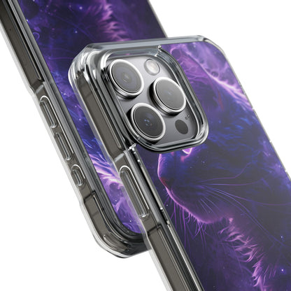 Mystical Starlit Cat iPhone Case - Impact