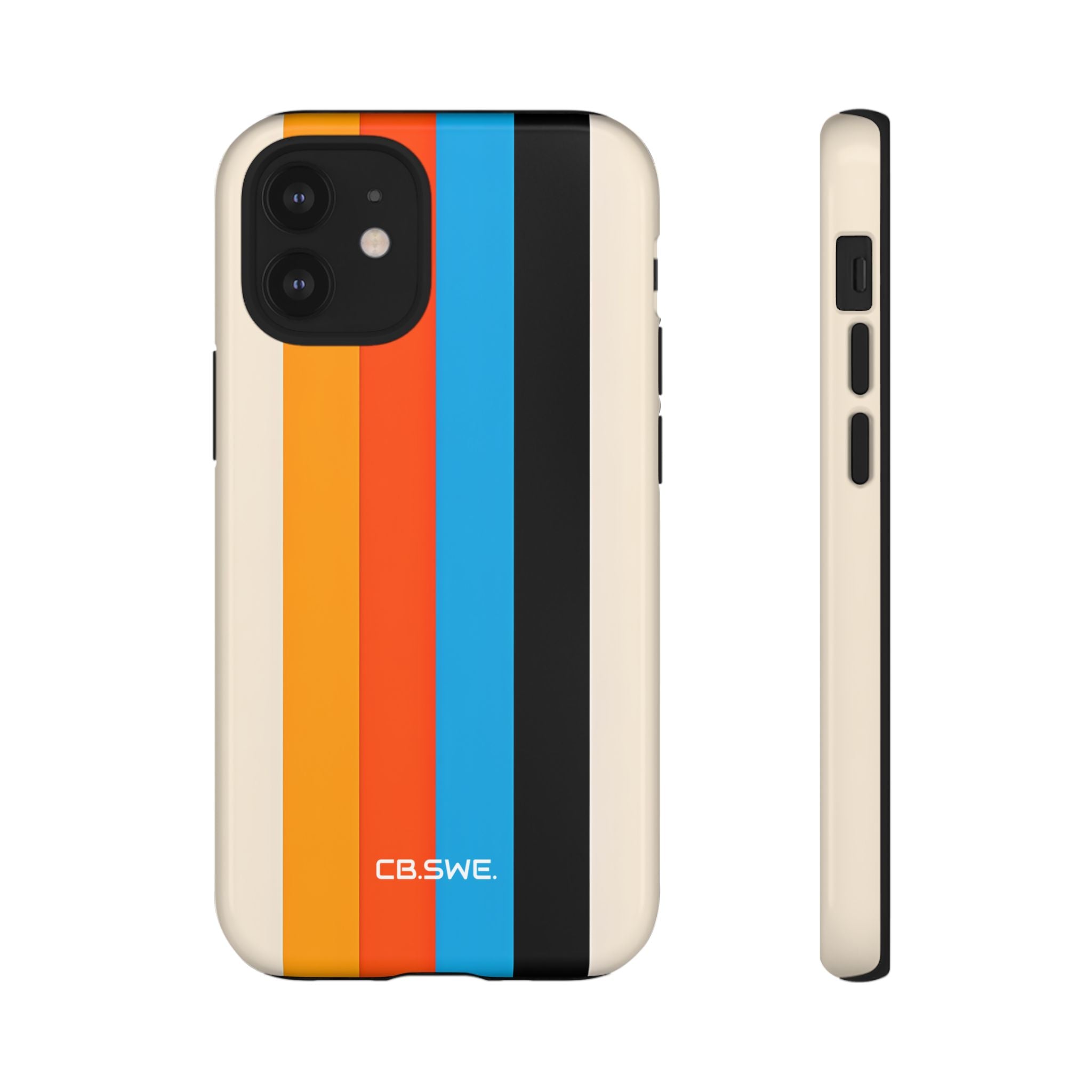 Vertical Stripes Minimalist Phone Cover iPhone 12 - Tough