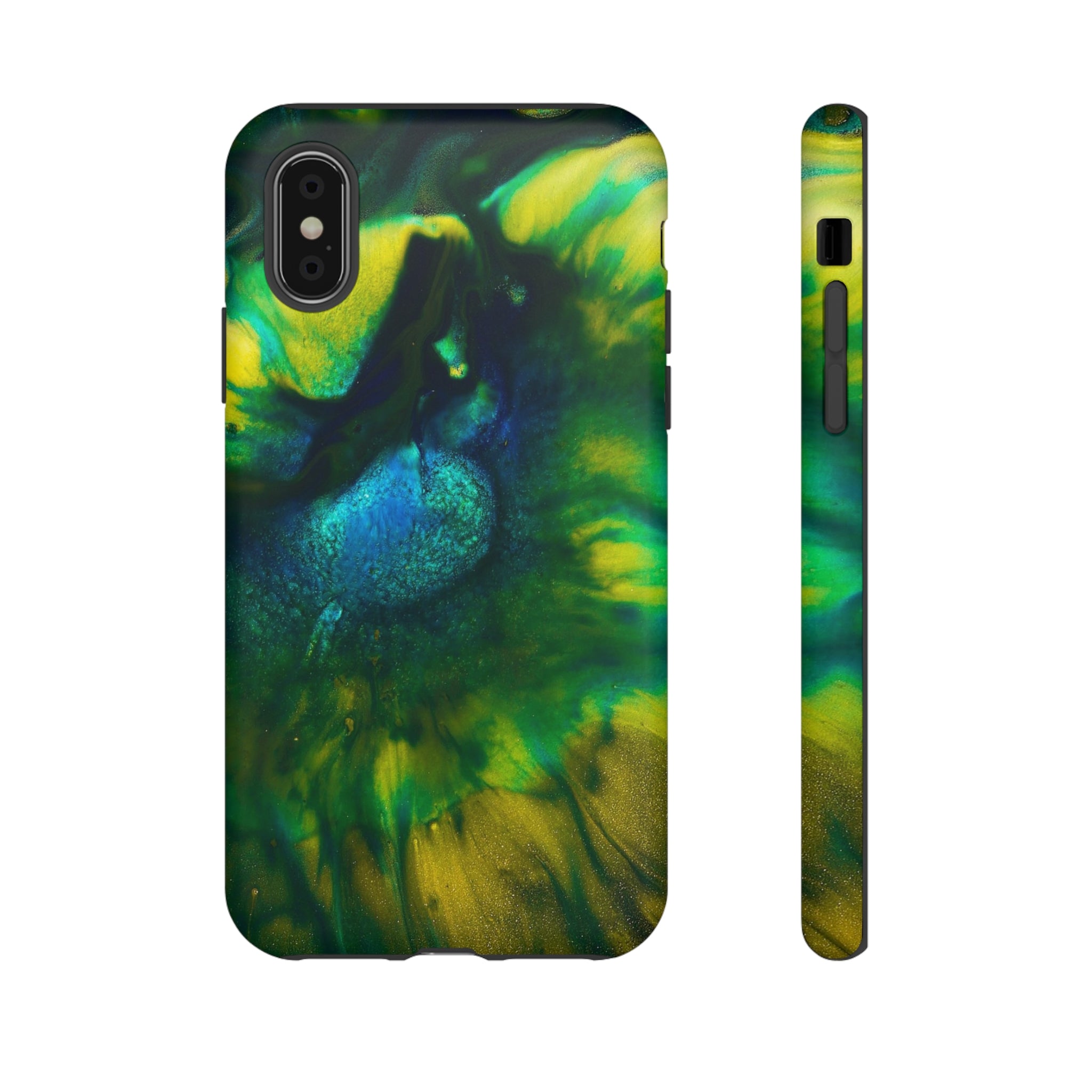 Dragon Eye Ink Art iPhone Case (Protective) iPhone X Matte Phone Case