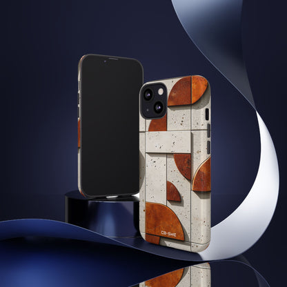 Textured Curves Emerge - iPhone Case