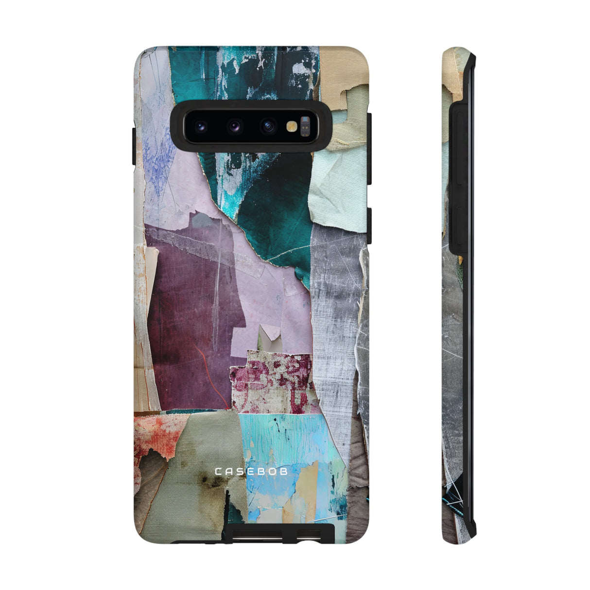 Textured Fabric Fusion - Protective Phone Case