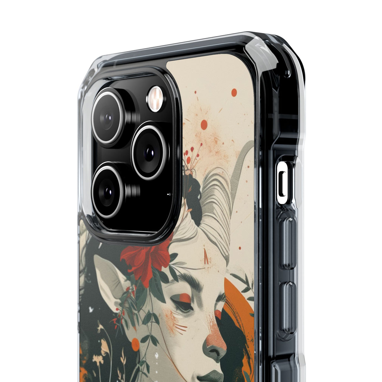 Faun Enchantment - Phone Case for iPhone (Clear Impact - Magnetic)