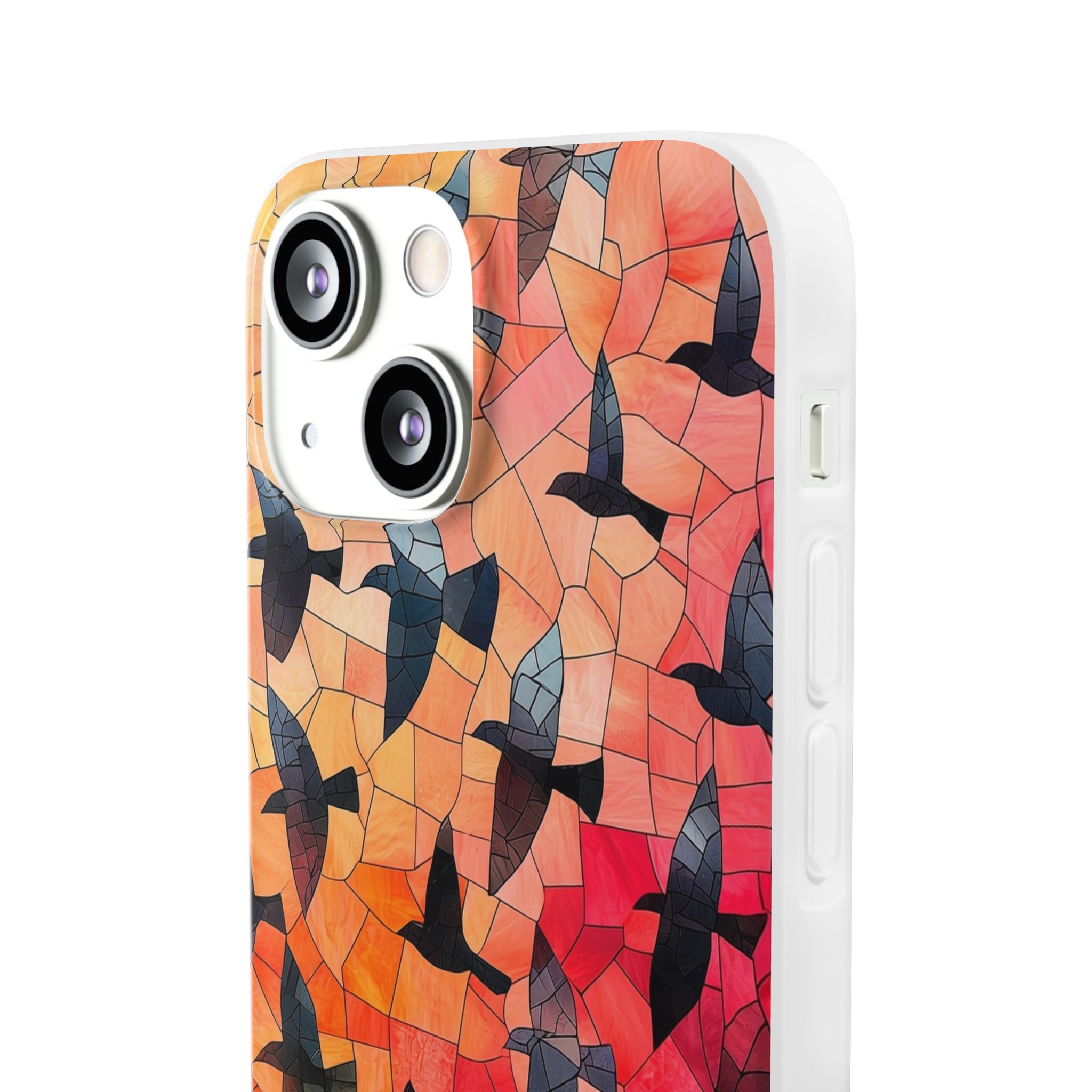 Blackbird Glow iPhone 13 mini Case - Soft