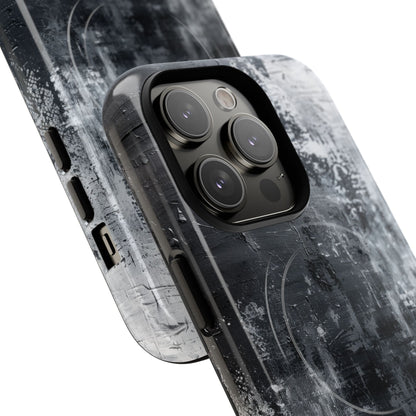 Textured Blackscape iPhone 14 Pro Case - Tough+