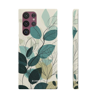 Teal Tranquility | Slim Phone Case for Samsung