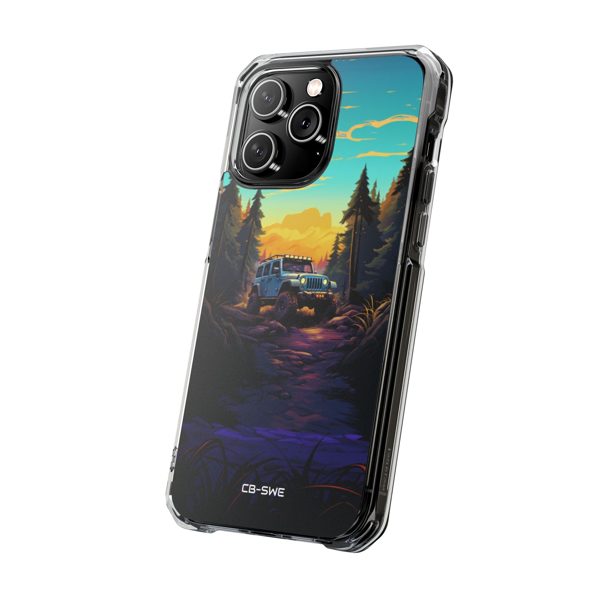 Sunset Adventure Trail iPhone Case - Impact