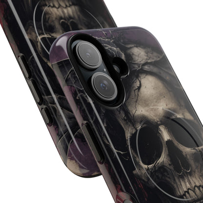 Gothic Skull Crown iPhone 16 Case - Tough+
