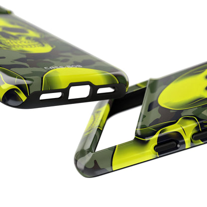 Neon Skull Camo Google Pixel 8 Case - Tough