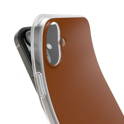 Saddle Brown iPhone 16 - Flexi Phone Case