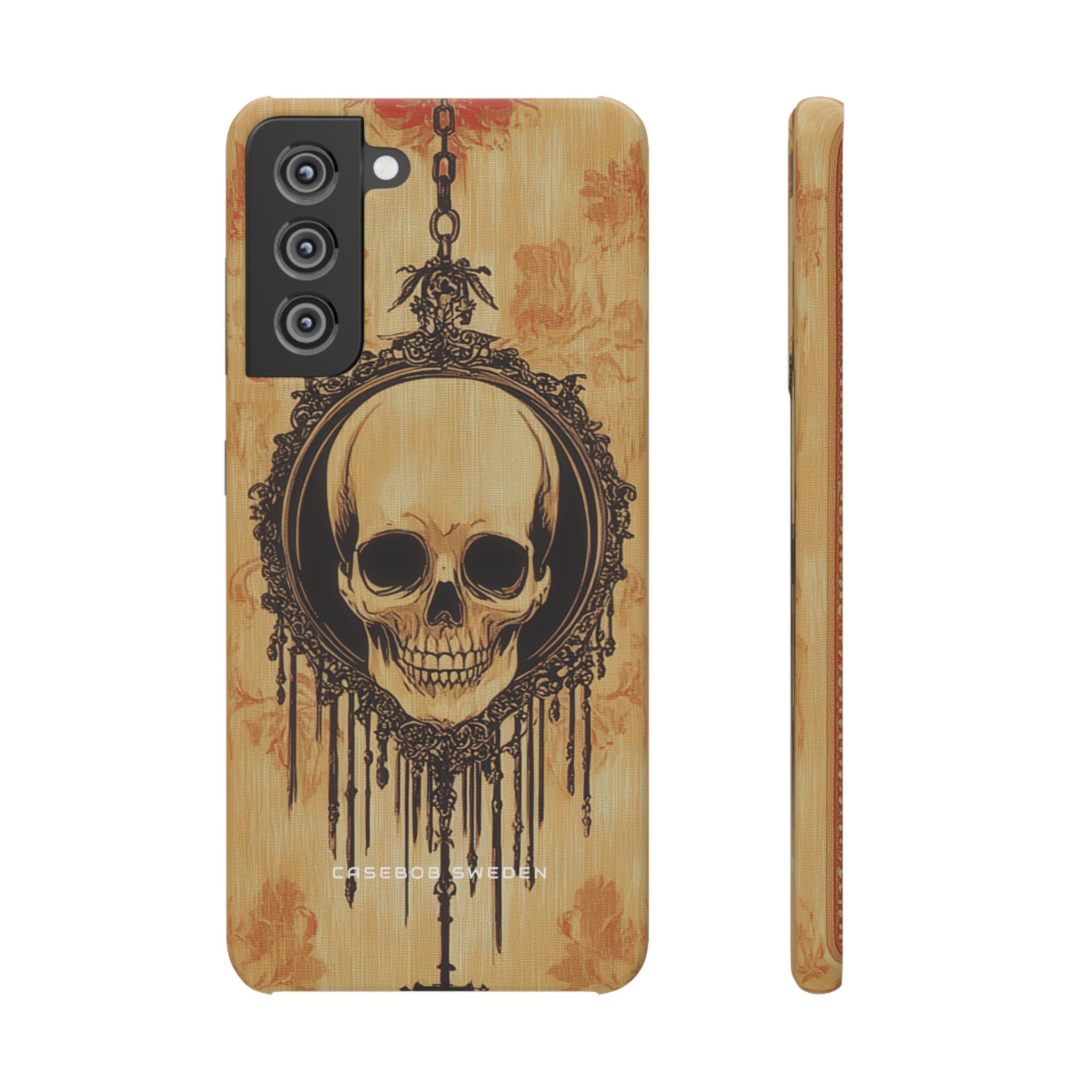 Gothic Skull Elegance Samsung S21 - Slim Phone Case