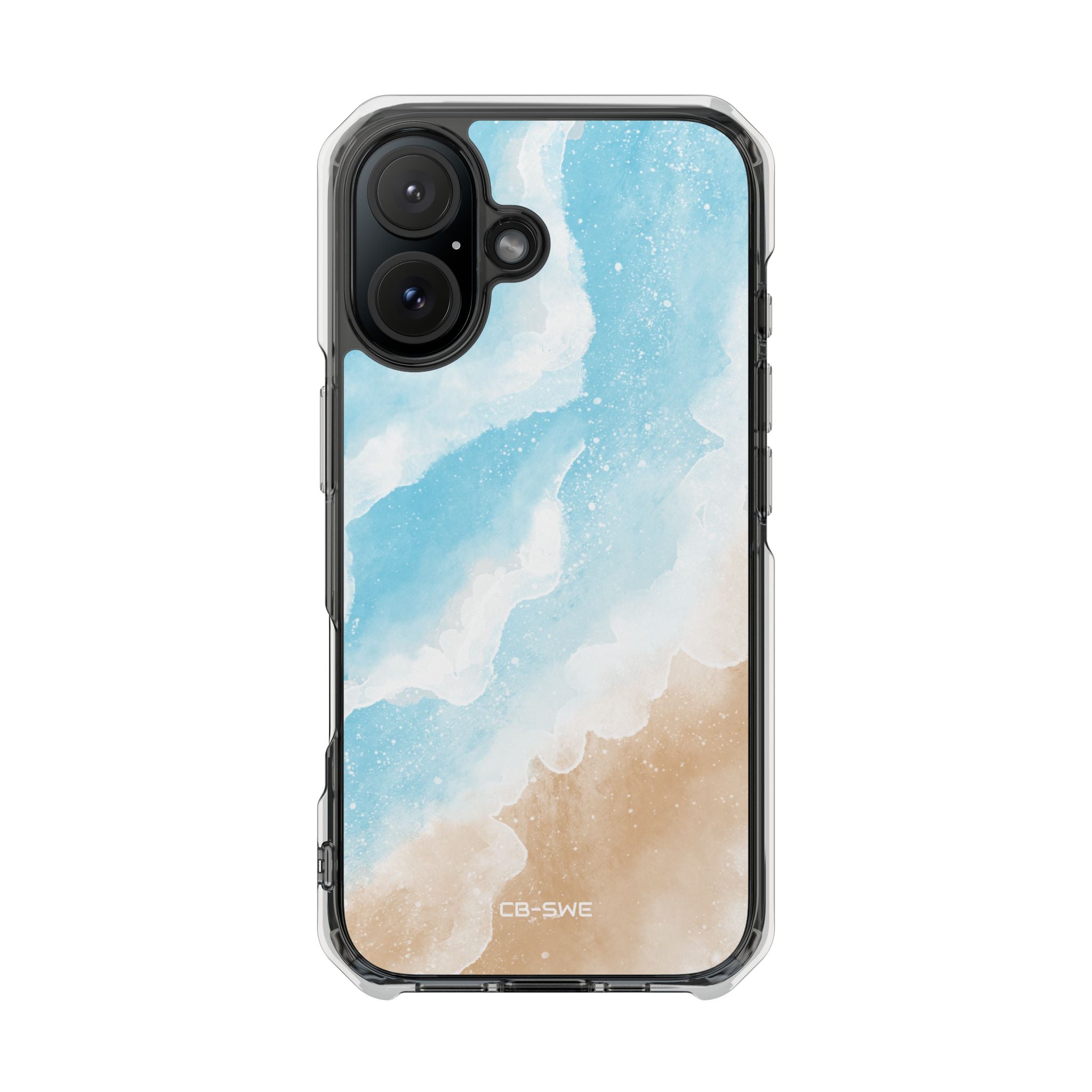 Serene Coastal Whispers iPhone Case - Impact