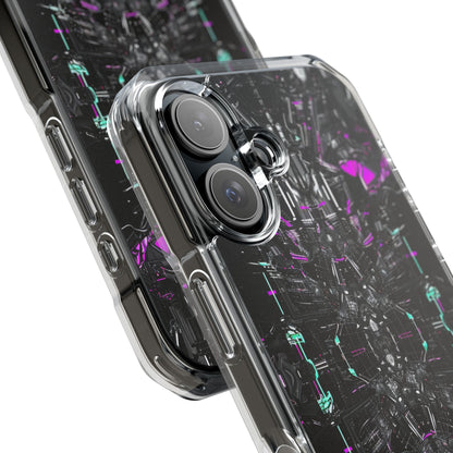 Cybernetic Neon Nexus iPhone 16 - Impact Clear+