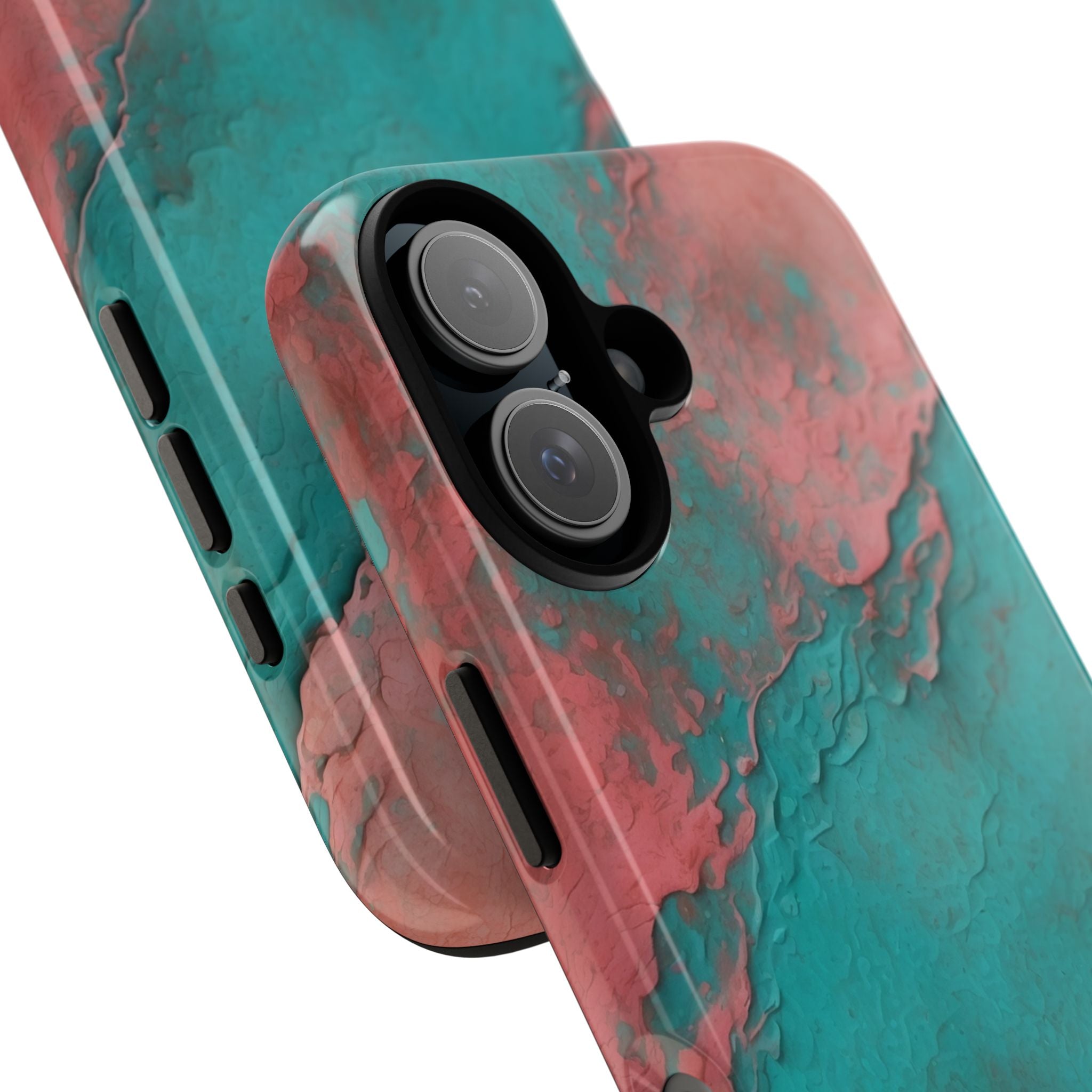Turbulent Coral Flow - iPhone Case