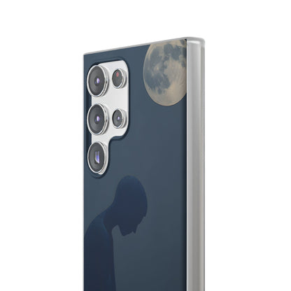 Moonlit Contemplation Samsung S23 Ultra Case - Soft