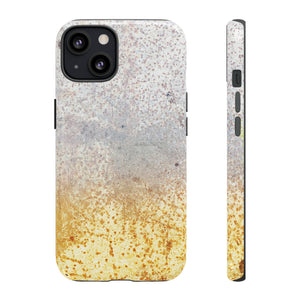 Gold Abstract - Protective Phone Case