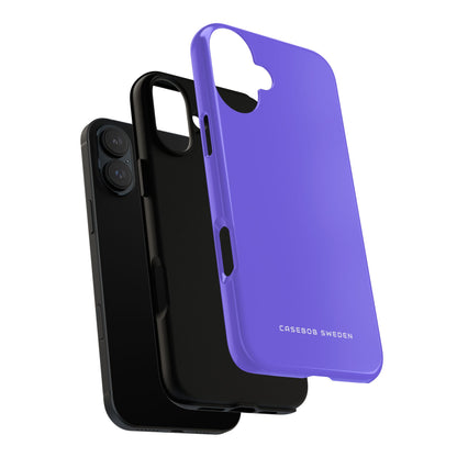 Medium Slate Blue iPhone 16 - Tough Phone Case