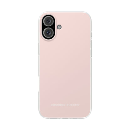 Misty Rose iPhone 16 - Flexi Phone Case