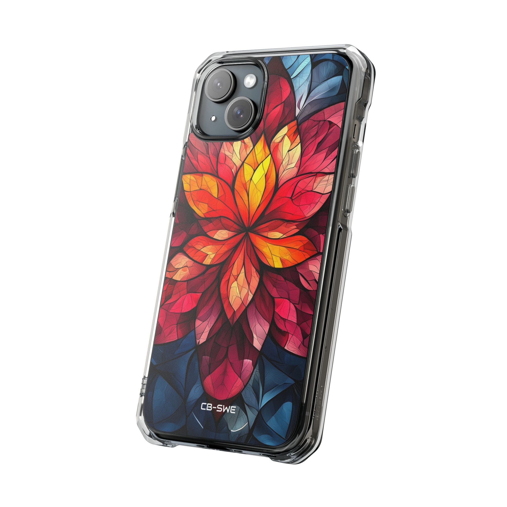 Flame Blossoms Glow iPhone Case - Impact
