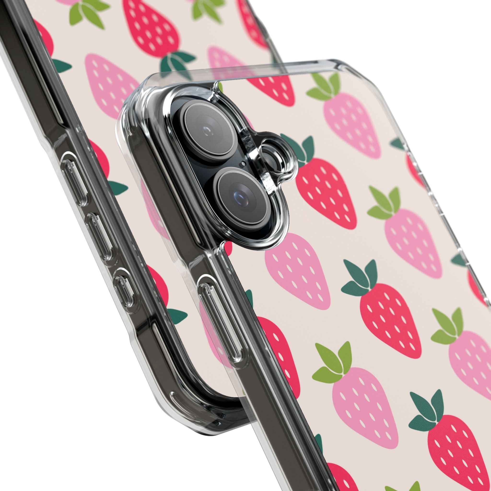 Vibrant Strawberry Rhythm iPhone Case - Impact