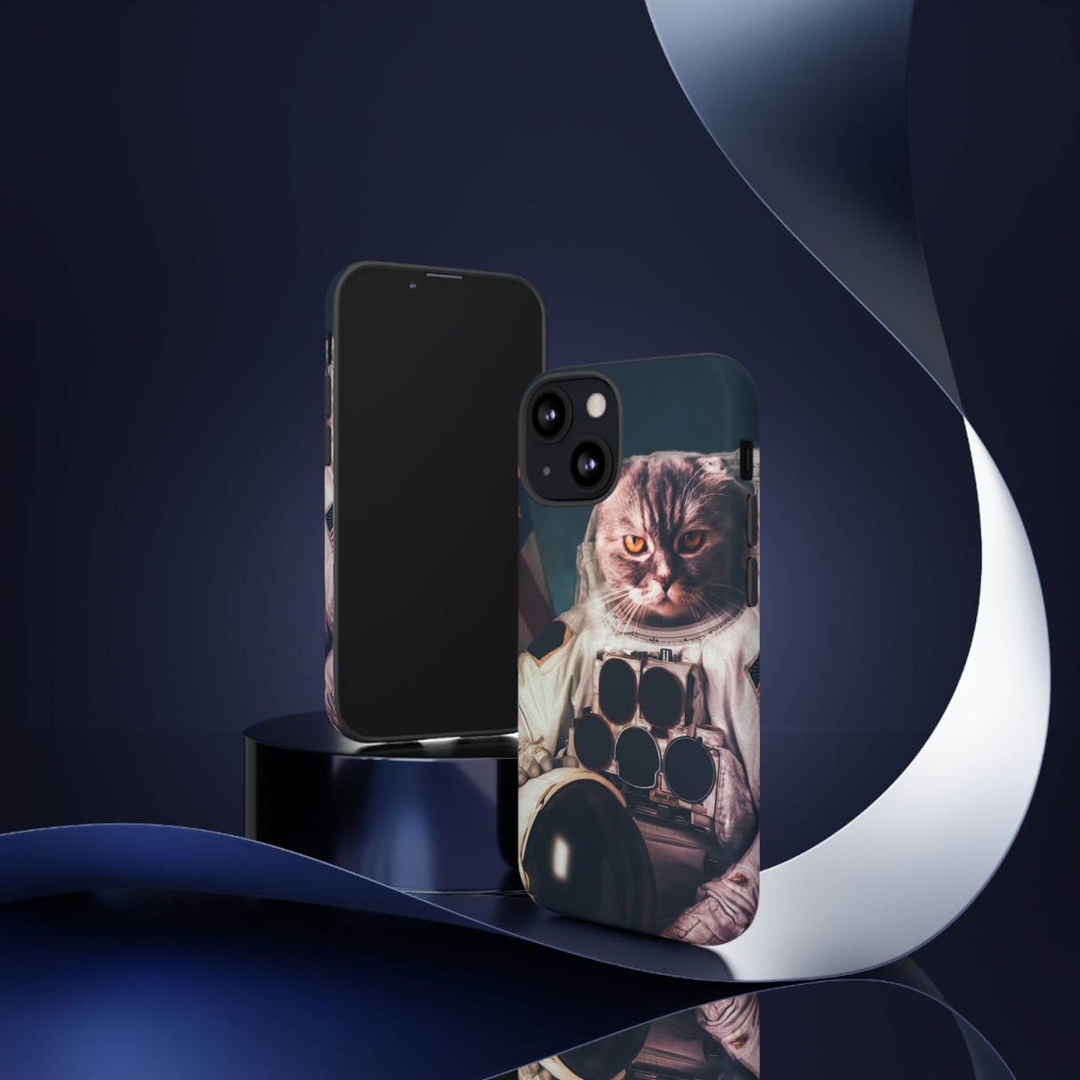 Cat Astronaut - Protective Phone Case