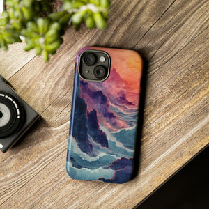 Tranquil Cliffside Views - Protective Phone Case