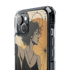 Celestial Elegance - Phone Case for iPhone (Clear Impact - Magnetic)